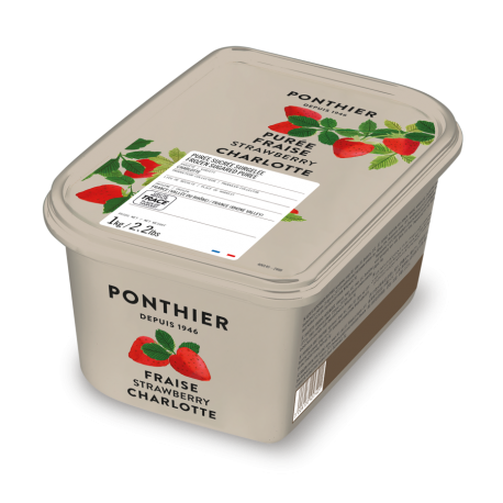 Purée fraise Charlotte sucrée 1 kg