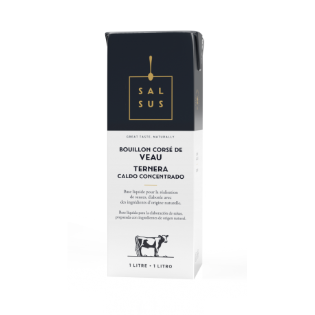 Bouillon corsé de veau Salsus 1 litre