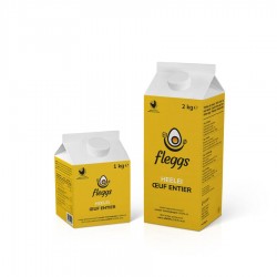 Oeuf entier liquide pasteurisé oeuf de France 2 kg