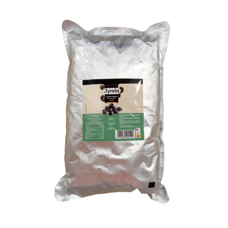 Olive noire dénoyautée 30/40 1,75 kg