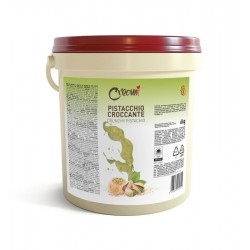Pate à tartiner à la pistache avec inclusion de pâte kadaïf 6 kg