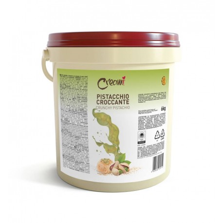 Pate à tartiner à la pistache avec inclusion de pâte kadaïf 6 kg