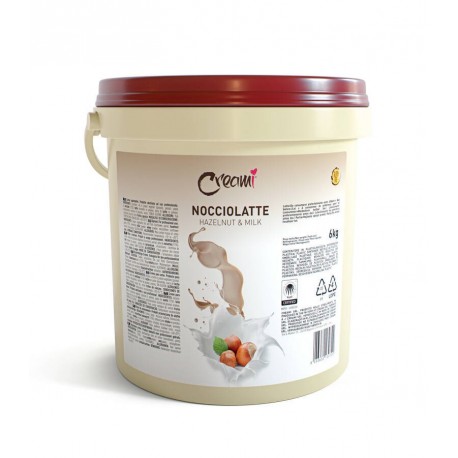 Pate à tartiner blanche aux noisettes 6 kg