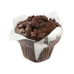Muffin aux morceaux de chocolat au lait et noir 24 x 120g