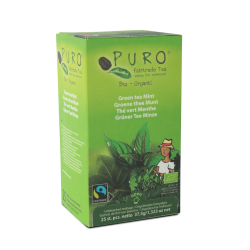 Thé vert à la menthe Bio Puro 1.5 g x 25