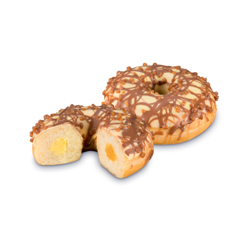 Donut fourrage au caramel façon crème brulée 69 g
