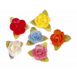 Fleure et 3 feuilles assortie en azyme x 50