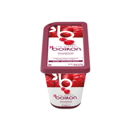 Purée de framboises sucrée 1 kg