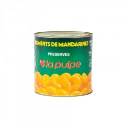 Segment de mandarine au sirop léger 3/1