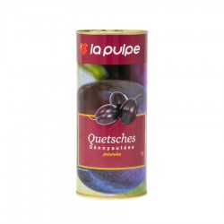 Quetsche dénoyautée au sirop léger en boite 2/1