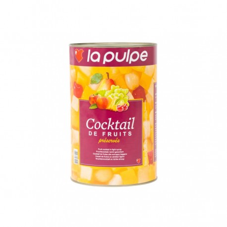 Cocktail de fruits au sirop léger 5/1