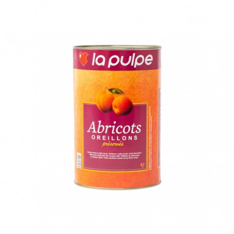 Oreillons d'abricots au sirop léger 5/1