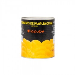 Segment de pamplemousses au sirop 3/1
