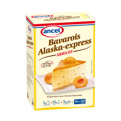 Préparation pour mousse bavaroise abricot Alaska-Express 1 kg