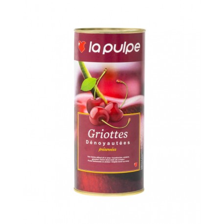 Griotte dénoyautée au sirop 2/1