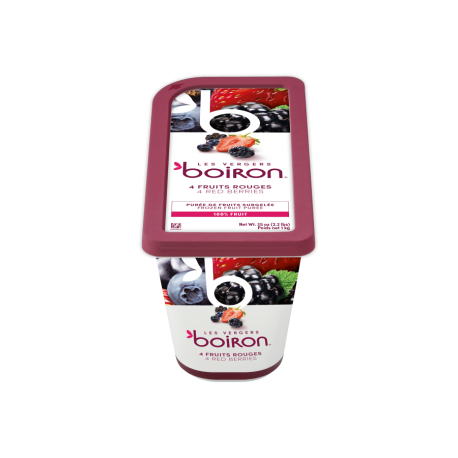 Purée de fruits rouges non sucrée 1 kg