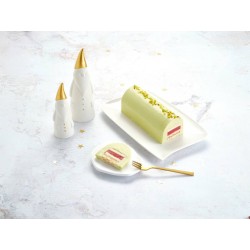 Bûche de framboise avec une mousse de pistache 18 cm 490 g