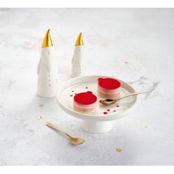 Individuel composé d'une mousse de fruits rouges et d'une génoise 55 g