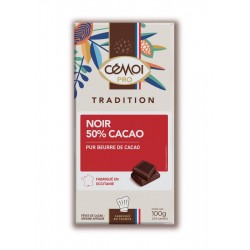 Chocolat noir 50% cacao 100 g