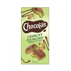 crunchy pistachio chocolat lait 105 g