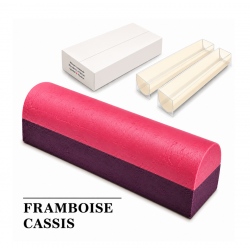 Gouttière glacée avec meringue à la framboise et au cassis 1.2 kg