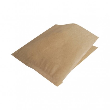 Sachet ingraissable kraft brun 140 x180 mm x2000