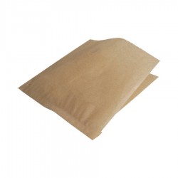 Sachet ingraissable kraft brun 180 x220 mm x1000