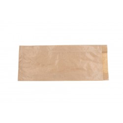 Sac à sandwich kraft brun non ingraissable 100+55x350 mm x 1000