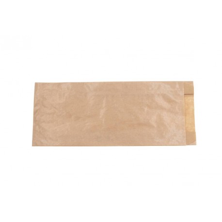 Sac à sandwich kraft brun non ingraissable 100+55x350 mm x 1000