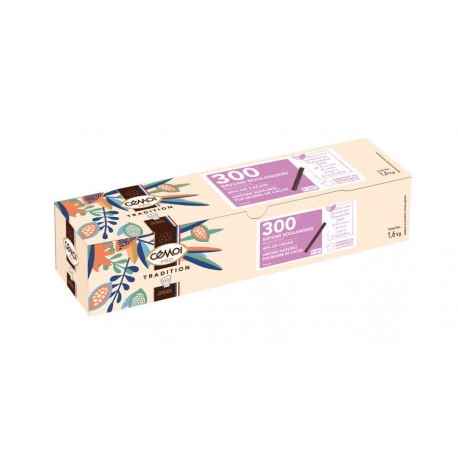 Bâton boulanger 40% cacao type 300 - 8 cm 1,6 kg