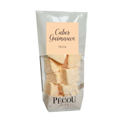 Cube guimauve pêche 80 g