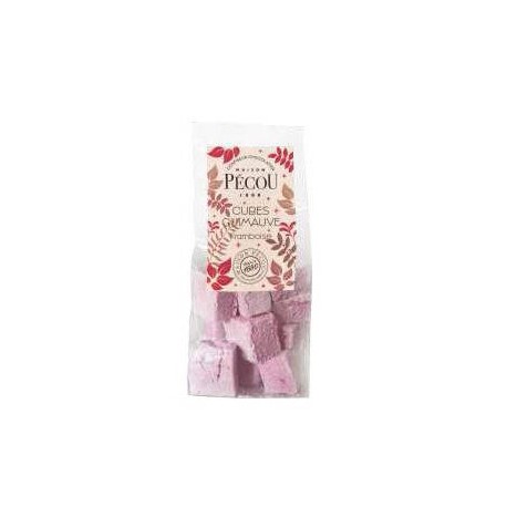 Cube guimauve framboise 80 g
