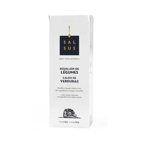 Bouillon de légumes Salsus 1 litre