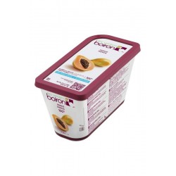 Purée papaye non sucrée jaune équateur 1 kg