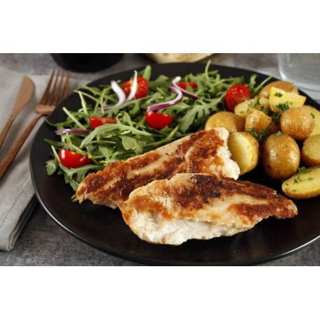 Filet de poulet cuit rôti 90-110g Halal 2,5 kg