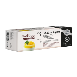 Gélatine porcine en feuille x 200 170 bloom 500 g