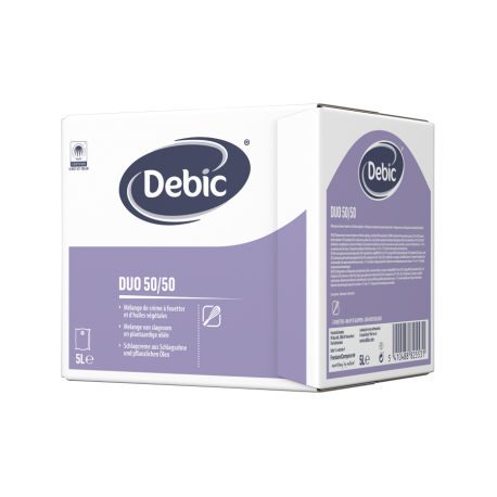 Crème et préparation laitière UHT duo 50/50 5 L