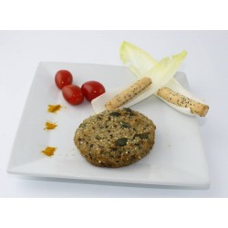 Galette lentilles, poireaux, sarrasin, panée cuite 100 g 2,5 kg