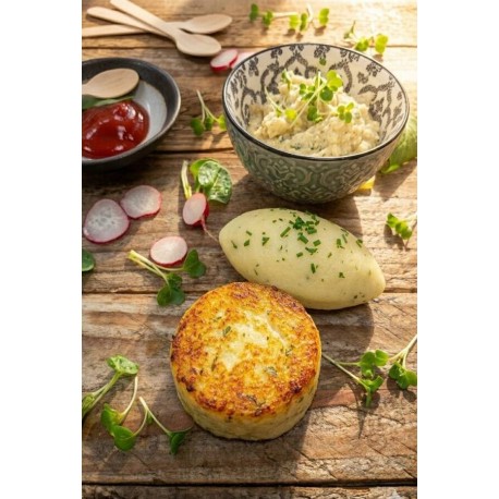 Ecrasé de pommes de terre au beurre d'isigny AOP et cèpes 100 g 1,5 kg