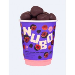 Bouchées de framboise chocolat noir 90G