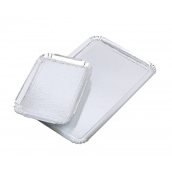 Plateau buffet 1 face argent 28 x 42 cm F.S.C x 25