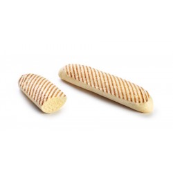 Panini blanc pré-grillé 27cm 125g x50