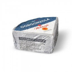 Gorgonzola doux ferme 1/8 de meule 48 % MG 1,5 kg