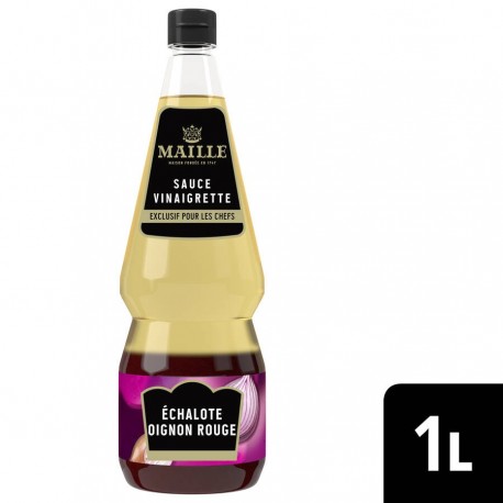 Sauce vinaigrette au vin rouge, échalote et oignon rouge 1 L