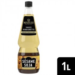 Sauce vinaigrette sésame soja à l'huile et aux graines de sésame 1 L