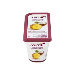 Purée de fruits coktail caraïbe au rhum 1 kg
