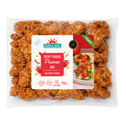 Crispy tenders de poivrons BBQ surg 700 g