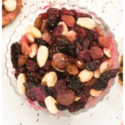 Mélange de fruits secs et déshydratés frts rgs, amandes, poudre de betterave 5kg